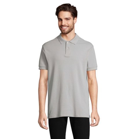 PACIFIC MEN POLO pure grey S (S04439-PG-S)