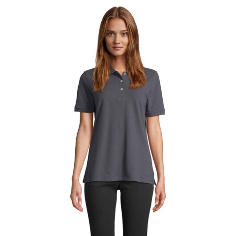 PACIFIC WOMEN POLO mysi szary XXL (S04440-MU-XXL) PACIFIC WOMEN POLO mysi szary XXL (S04440-MU-XXL)