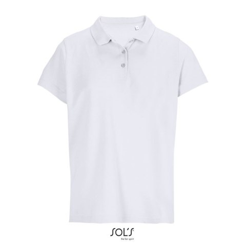 PULSE WOMEN POLO Biały 3XL (S04501-WH-3XL) PULSE WOMEN POLO Biały 3XL (S04501-WH-3XL)