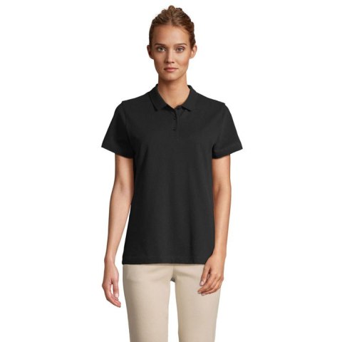 PULSE WOMEN POLO Czarny / Czarny opal M (S04501-BK-M) PULSE WOMEN POLO Czarny / Czarny opal M (S04501-BK-M)