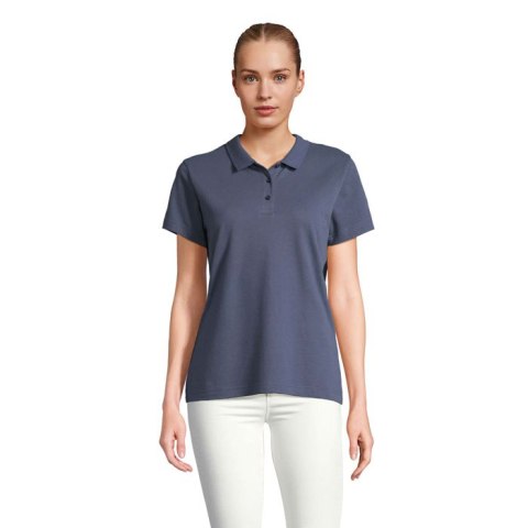 PULSE WOMEN POLO denim M (S04501-DM-M) PULSE WOMEN POLO denim M (S04501-DM-M)