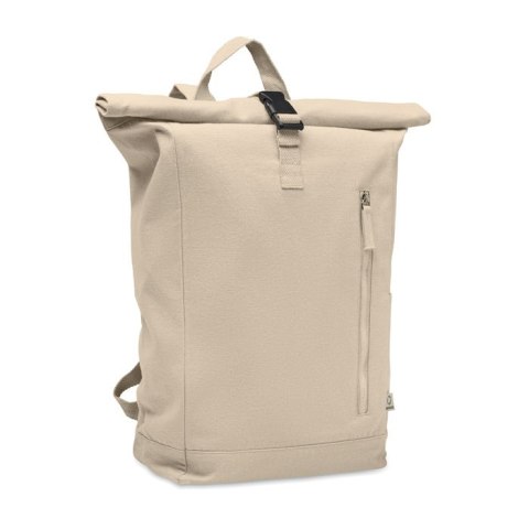 Plecak typu rolltop 390 gr/m² beżowy (MO2552-13)