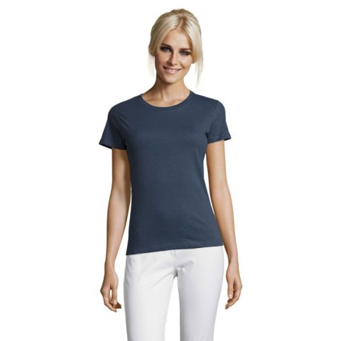 REGENT Damski T-Shirt 150g denim M (S01825-DM-M) REGENT Damski T-Shirt 150g denim M (S01825-DM-M)