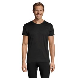 SPRINT UNI T-SHIRT 130g Czarny / Czarny opal XXS (S02995-BK-XXS)