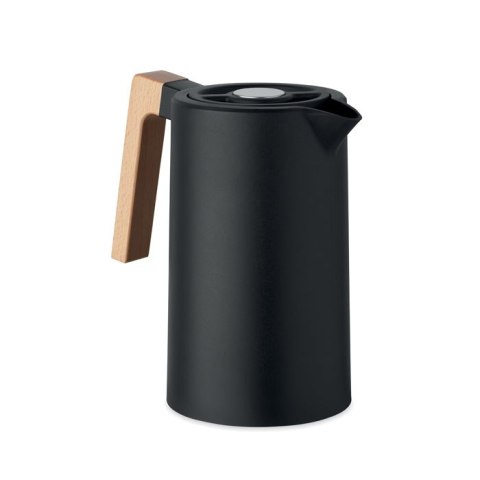 Dzbanek dwuścienny 1L czarny (MO2674-03)