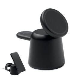 Ładowarka bezprzew 3 w 1, 15 W czarny (MO2732-03)