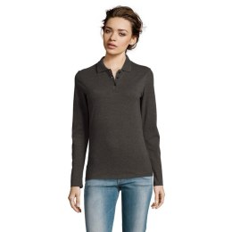 PERFECT LSL DAMSKA POLO 180 charcoal melange XXL (S02083-CE-XXL)