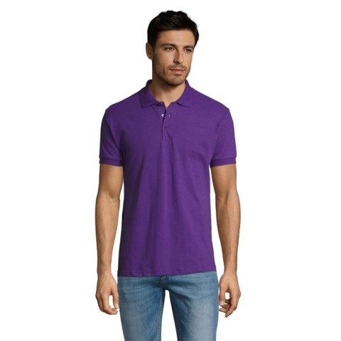 PRIME Męskie polo 200g dark purple XL (S00571-DA-XL)