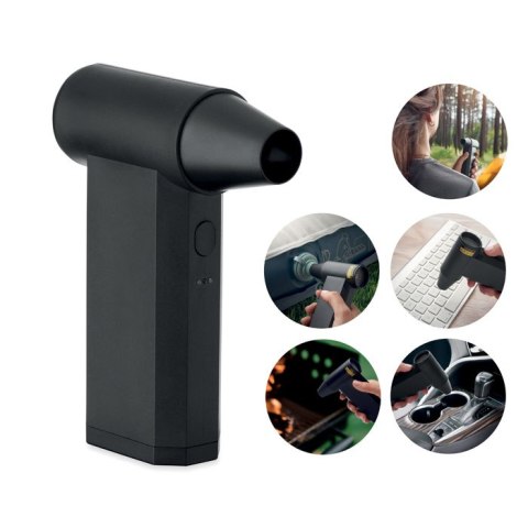 Przenośny wentylator turbo czarny (MO2727-03)