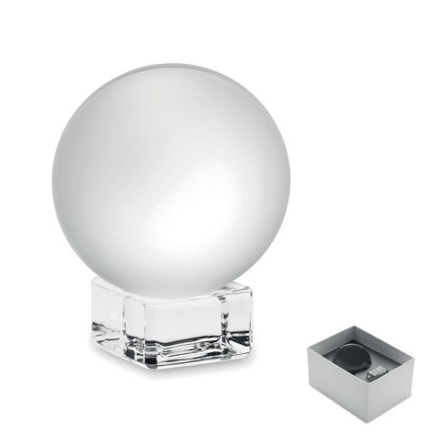 Szklana stauetka kula przezroczysty (MO2655-22)