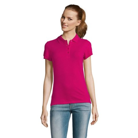 PASSION Damskie POLO 170g Fuchsia M (S11338-FU-M)