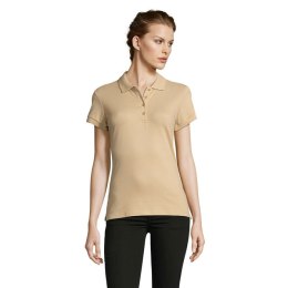 PEOPLE Damskie POLO 210g Sand XXL (S11310-SA-XXL)