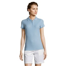 PEOPLE Damskie POLO 210g sky blue L (S11310-SP-L)