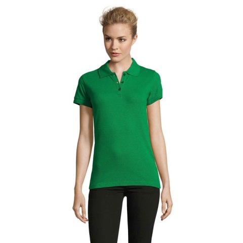 PERFECT Damskie POLO 180g Zielony XXL (S11347-KG-XXL)