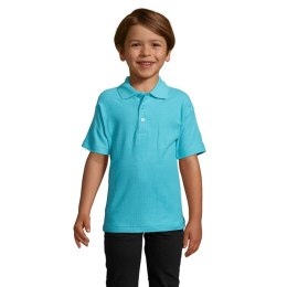 SUMMER II KIDS Polo 170g atoll blue XXL (S11344-AL-XXL)