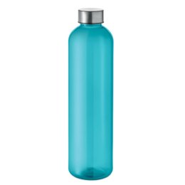 Butelka RPET 1000 ml przezroczysty niebieski (MO2781-23)