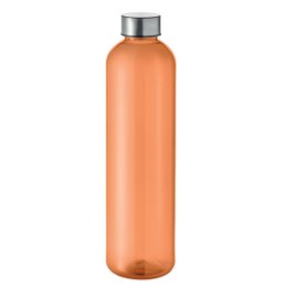 Butelka RPET 1000 ml przezroczysty pomarańczowy (MO2781-29)