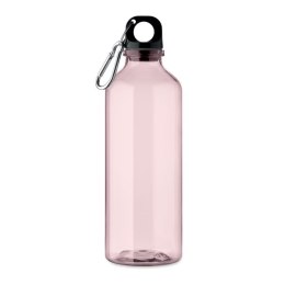 Butelka RPET 500 ml przezroczysty różowy (MO2803-31)