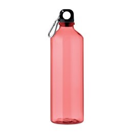 Butelka RPET 750 ml przezroczysty czerwony (MO2804-25)