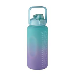 Butelka na wodę RPET 2000ml turkusowy (MO2791-12)