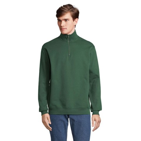 Bluza z kołnierzem CONRAD Ciemno-zielony XXS (S04234-BO-XXS)