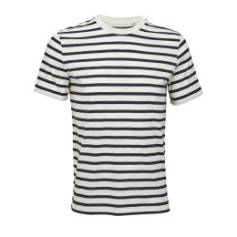 LEGEND T-Shirt Organic 175g Off-White/Navy XL (S03981-AZ-XL)