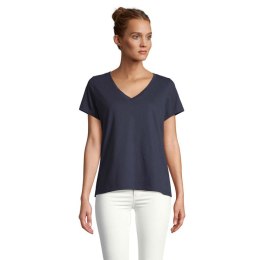 REGENT V T-SHIRT WOMEN French Navy S (S04766-FN-S)