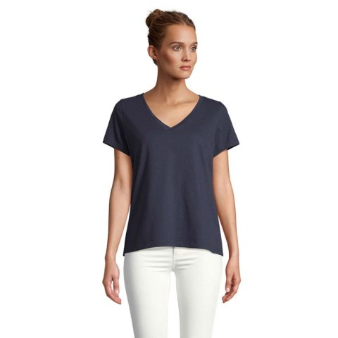 REGENT V T-SHIRT WOMEN French Navy S (S04766-FN-S)