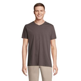 REGENT V V-NECK T-SHIRT ciemny szary XL (S04765-DG-XL)