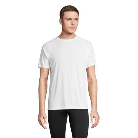 VORTEX RAGLAN T-SHIRT Biały L (S04787-WH-L)