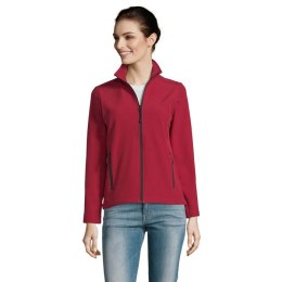 RACE Damskie Softsh. Kurtka pepper red S (S01194-PE-S)
