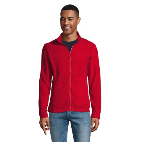 NORMAN Męski polar 220g Czerwony XL (S02093-RD-XL)