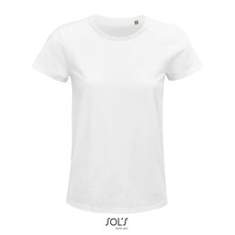 CRUSADER Damski T-SHIRT Biały XXL (S03581-WH-XXL)