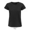 CRUSADER Damski T-SHIRT deep black S (S03581-DB-S)