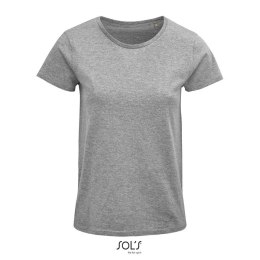 CRUSADER Damski T-SHIRT szary melanż S (S03581-GM-S)