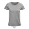 CRUSADER Damski T-SHIRT szary melanż S (S03581-GM-S)