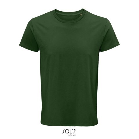CRUSADER Męski T-SHIRT 150g Ciemno-zielony S (S03582-BO-S)