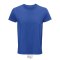 CRUSADER Męski T-SHIRT 150g Niebieski XS (S03582-RB-XS)