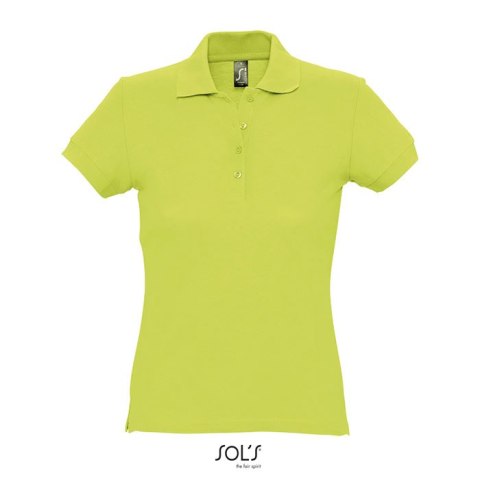 PASSION Damskie POLO 170g Apple Green XXL (S11338-AG-XXL)