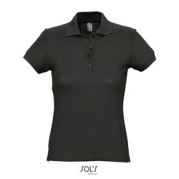 PASSION Damskie POLO 170g Czarny / Czarny opal M (S11338-BK-M)