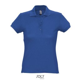 PASSION Damskie POLO 170g Niebieski M (S11338-RB-M)