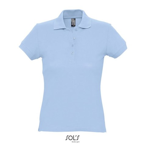 PASSION Damskie POLO 170g sky blue XL (S11338-SP-XL)