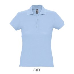 PASSION Damskie POLO 170g sky blue M (S11338-SP-M)
