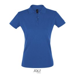 PERFECT Damskie POLO 180g Niebieski XL (S11347-RB-XL)