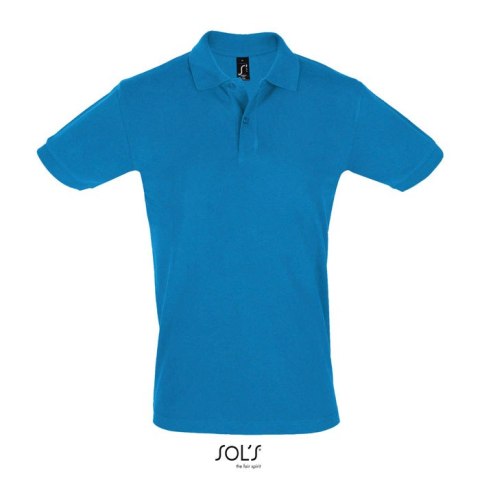 PERFECT Męskie POLO 180g Aqua 3XL (S11346-AQ-3XL) PERFECT Męskie POLO 180g Aqua 3XL (S11346-AQ-3XL)