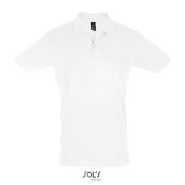 PERFECT Męskie POLO 180g Biały XS (S11346-WH-XS)