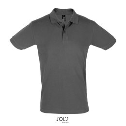 PERFECT Męskie POLO 180g ciemny szary M (S11346-DG-M)