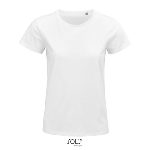 PIONEER Damski T-SHIRT 175g Biały M (S03579-WH-M)
