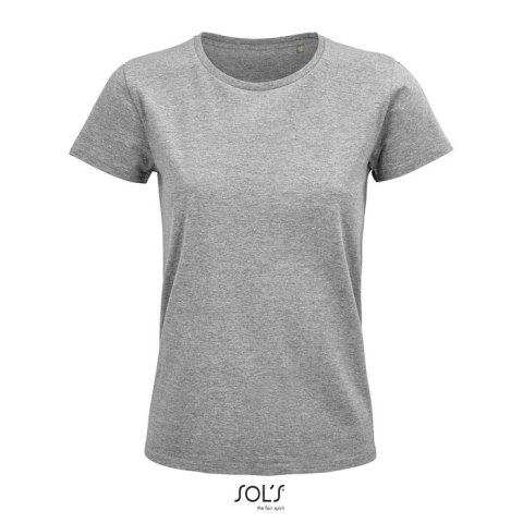 PIONEER Damski T-SHIRT 175g szary melanż M (S03579-GM-M)