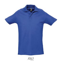 SPRINgII Męskie POLO 210g Niebieski XL (S11362-RB-XL)